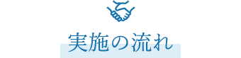 実施の流れ